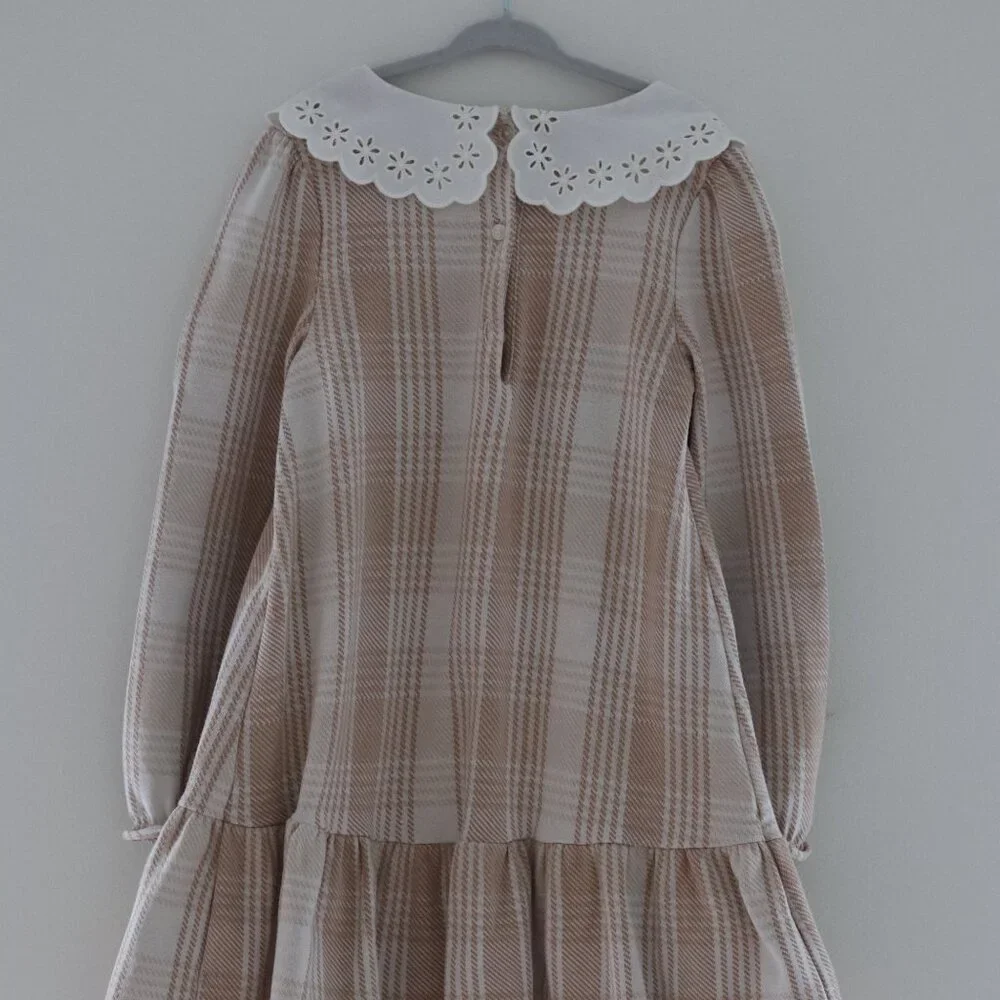 Janie & Jack Girls Dress Size 7 - Picture 5 of 7